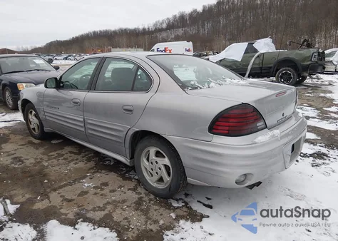 2000 Pontiac Grand Am Se1 z USA, uszkodzony, nr VIN 1G2NF52E6YM711298